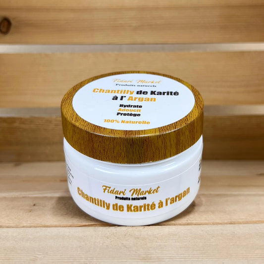 Chantilly de karité à l'argan