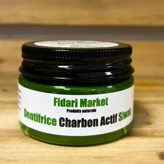 Dentifrice charbon actif & siwak