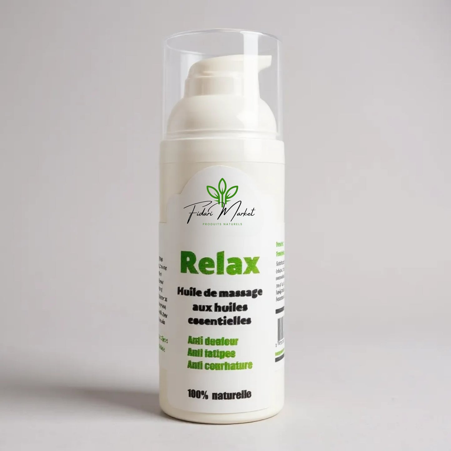 Huile de massage relax