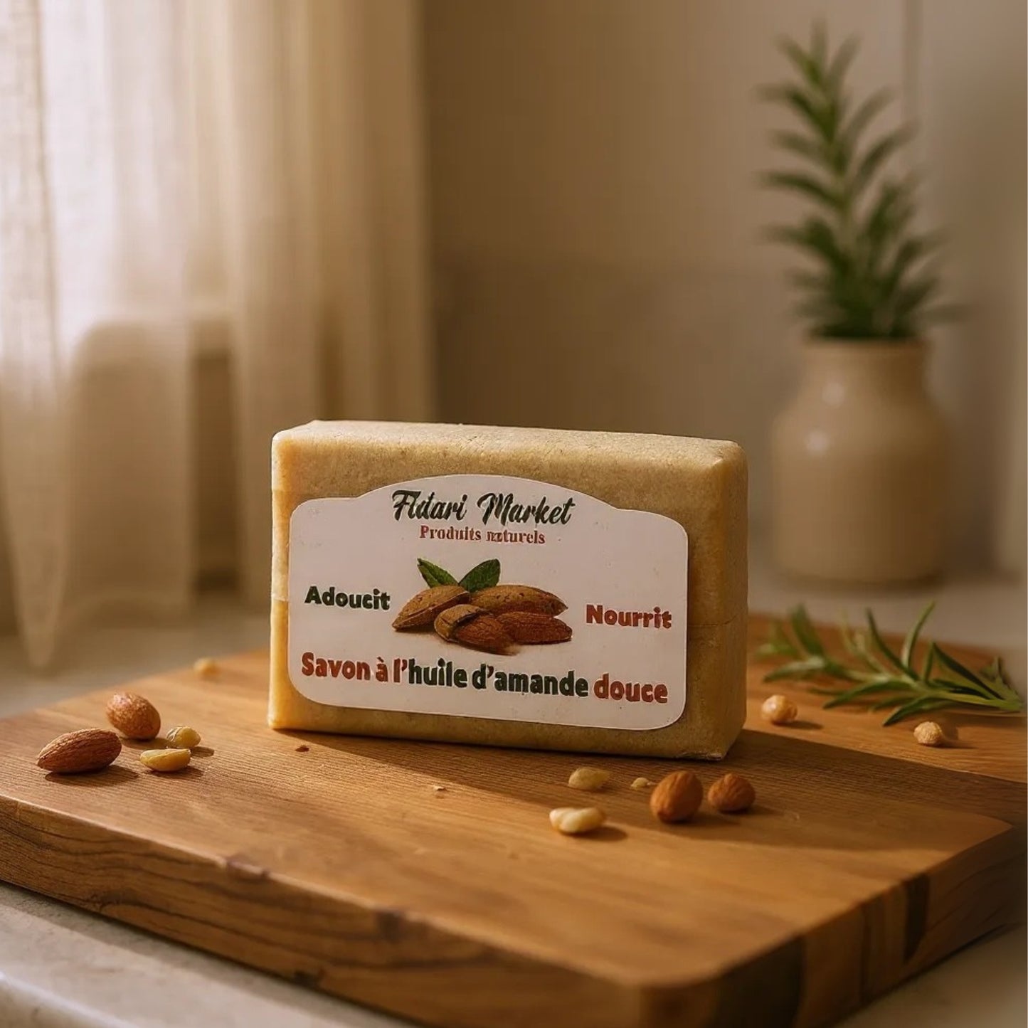 Savon à l'huile d'amande douce