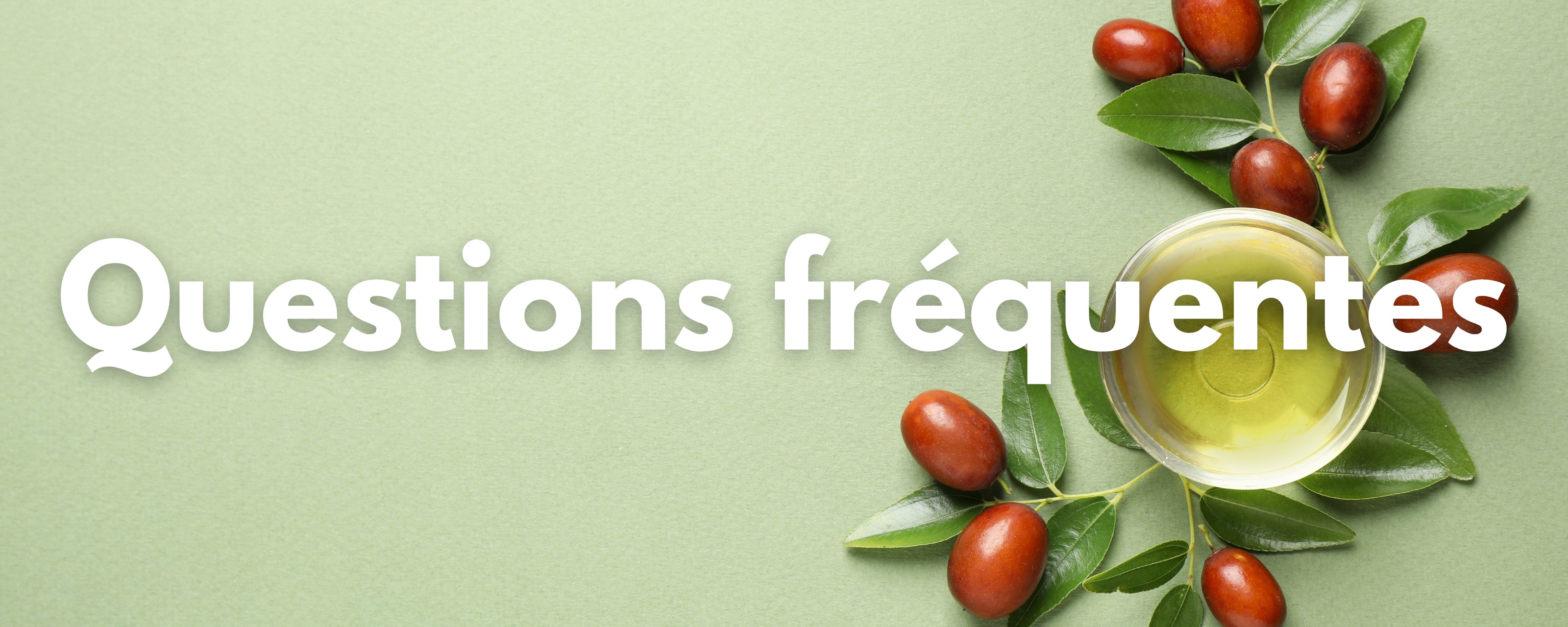 Questions fréquentes huile de jojoba