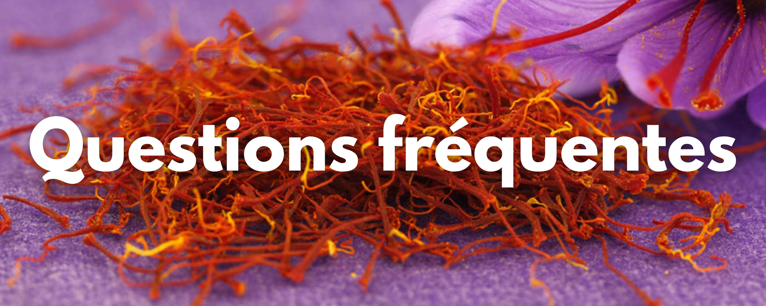 Questions fréquentes safran de taliouine