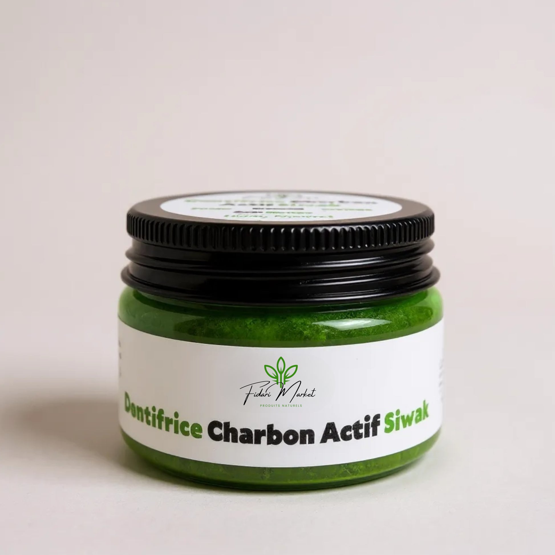 Dentifrice naturel au charbon actif et siwak – soin blanchissant et protecteur Fidari France 100% naturel