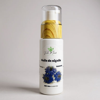 Huile de nigelle naturelle purifiante pour peaux mixtes et à imperfections – Fidari France