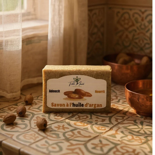 Savon naturel à l’huile d’argan nourrissante et régénérante – Fidari France