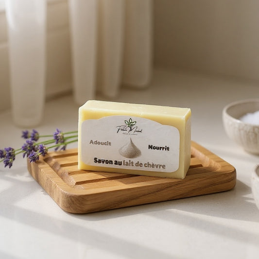 Savon naturel au lait de chèvre, douceur et soin pour peaux sensibles – Fidari France