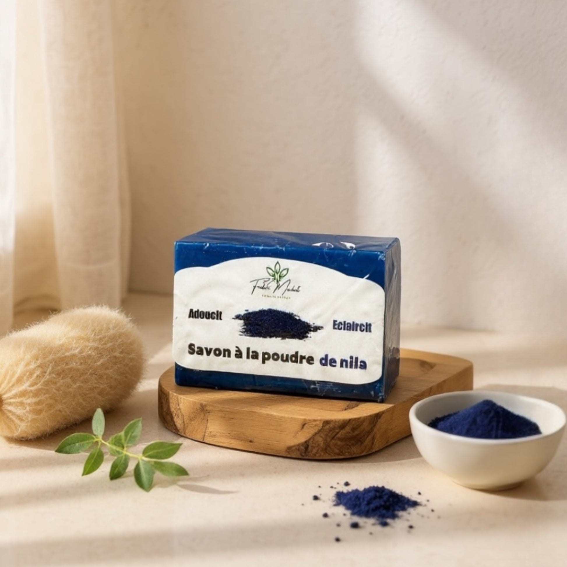 Savon naturel à la poudre de Nila, unifiant et illuminant pour le teint – Fidari France